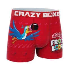 CRAZYBOXER Kellogg's Froot Loop Cereal Box Men's Boxer Briefs (Creative Packaging) -Crazy Boxer CBKLG01XFRON 3