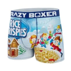 CRAZYBOXER Kellogg's Rice Krispies Men's Boxer Briefs -Crazy Boxer CBKLG01XKRP 1