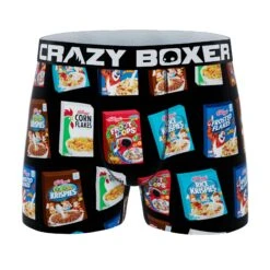 CRAZYBOXER Kellogg's Cereal Boxes Kid's Boxer Briefs