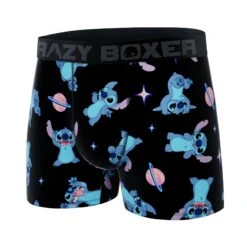 CRAZYBOXER Disney Black Stitch Men's Boxer Briefs -Crazy Boxer CBLIL0101ALO3 4