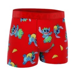 CRAZYBOXER Disney Lilo & Sitch Hawaii Men's Boxer Briefs (Creative Packaging) 8 CRAZYBOXER Disney Lilo & Sitch Hawaii Men's Boxer Briefs (Creative Packaging) -Crazy Boxer CBLIL0101PIZZN 3