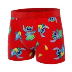 CRAZYBOXER Disney Lilo & Sitch Hawaii Men's Boxer Briefs (Creative Packaging) 9 CRAZYBOXER Disney Lilo & Sitch Hawaii Men's Boxer Briefs (Creative Packaging) -Crazy Boxer CBLIL0101PIZZN 4