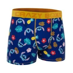 CRAZYBOXER Disney Tropical Stitch Men's Boxer Briefs -Crazy Boxer CBLIL0101SMAL 3
