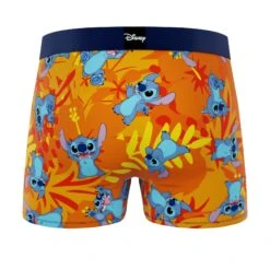 CRAZYBOXER Disney Tropical Stitch Men's Boxer Briefs (2 Pack) -Crazy Boxer CBLIL0101X2A1 2