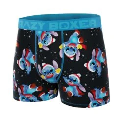 CRAZYBOXER Disney Lilo&Stitch Xmas Men's Boxer Briefs -Crazy Boxer CBLIL0102XMAS 4