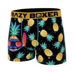 CRAZYBOXER Disney Lilo & Stitch Pineapple Men's Boxer Briefs (Creative Packaging) 9 CRAZYBOXER Disney Lilo & Stitch Pineapple Men's Boxer Briefs (Creative Packaging) -Crazy Boxer CBLIL01SPACN 4