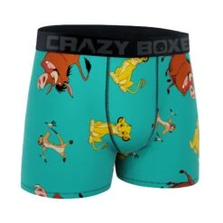 CRAZYBOXER Disney Timon & Pumba Men's Boxer Briefs -Crazy Boxer CBLIO0107LION 3