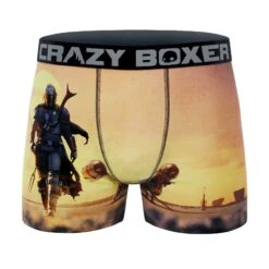 CRAZYBOXER The Mandalorian Men's Boxer Briefs (12 Pack) -Crazy Boxer CBMAN0101X12C1 1
