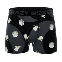 CRAZYBOXER The Mandalorian Men's Boxer Briefs (Pack 3) -Crazy Boxer CBMAN0101X3D1 8