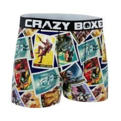 CRAZYBOXER The Mandalorian Tarot Card Men's Boxer Briefs -Crazy Boxer CBMAN0102CARD 3