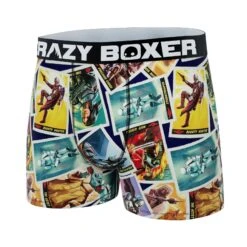 CRAZYBOXER The Mandalorian Tarot Card Men's Boxer Briefs -Crazy Boxer CBMAN0102CARD 4