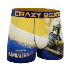 CRAZYBOXER The Mandalorian Duo Men's Boxer Briefs -Crazy Boxer CBMAN0102PLA3 3