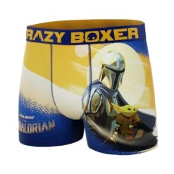 CRAZYBOXER The Mandalorian Duo Men's Boxer Briefs -Crazy Boxer CBMAN0102PLA3 4