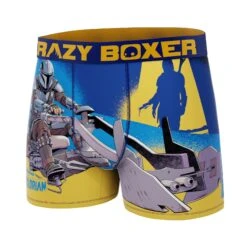 CRAZYBOXER The Mandalorian Ride Men's Boxer Briefs -Crazy Boxer CBMAN0102PLA6 4