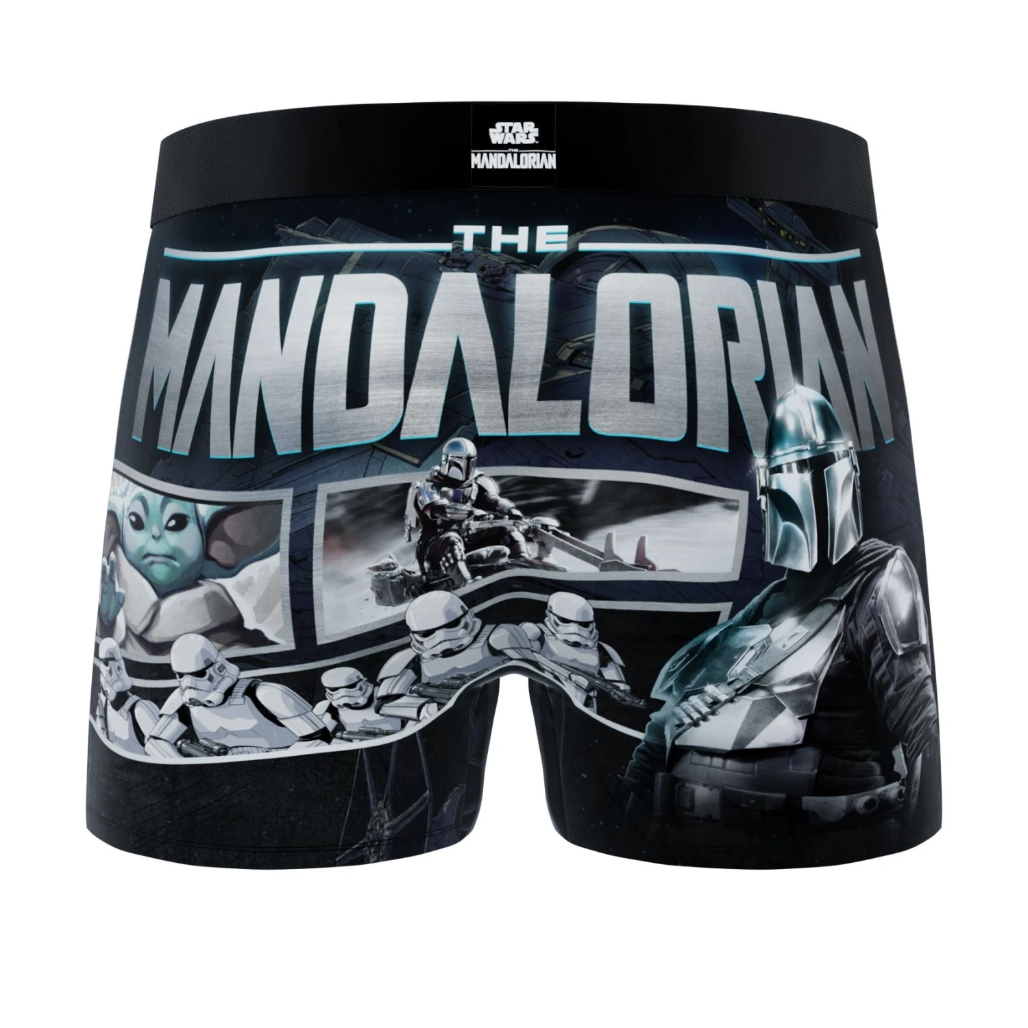 CRAZYBOXER The Mandalorian Retro Comic Men's Boxer Briefs (2 Pack) 5 CRAZYBOXER The Mandalorian Retro Comic Men's Boxer Briefs (2 Pack) - Image 5