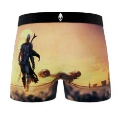 CRAZYBOXER The Mandalorian WalkingMen's Boxer Briefs (2 Pack) -Crazy Boxer CBMAN0102X2A5 5