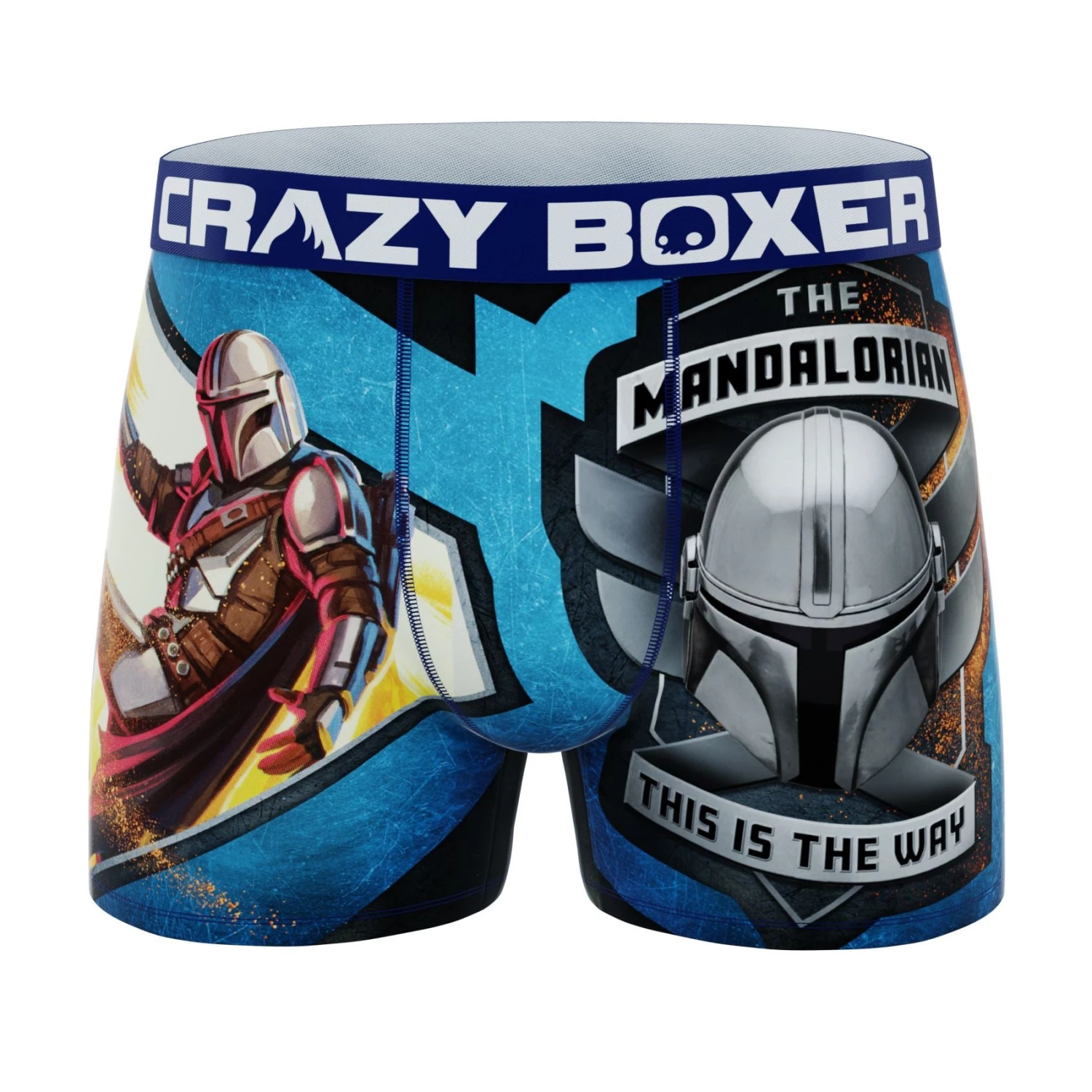 CRAZYBOXER The Mandalorian Vhs Men's Boxer Briefs (Pack 2) 2 CRAZYBOXER The Mandalorian Vhs Men's Boxer Briefs (Pack 2) - Image 2
