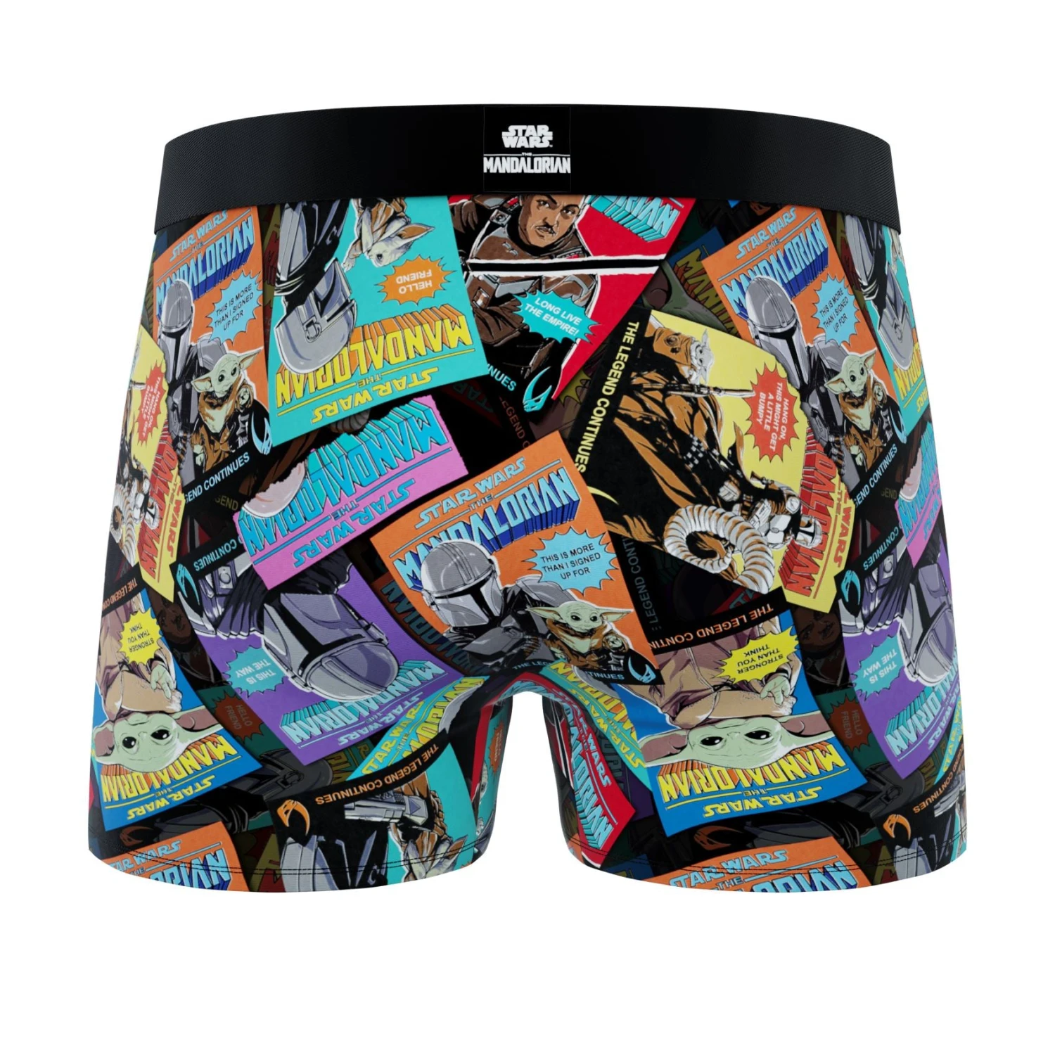 CRAZYBOXER The Mandalorian Vhs Men's Boxer Briefs (Pack 2) 5 CRAZYBOXER The Mandalorian Vhs Men's Boxer Briefs (Pack 2) - Image 5
