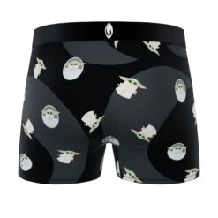 CRAZYBOXER The Mandalorian Master Baby Yoda Men's Boxer Briefs (3 Pack) -Crazy Boxer CBMAN0102X3C2 5