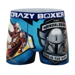 CRAZYBOXER The MandalorianMen's Boxer Briefs (Pack 5) -Crazy Boxer CBMAN0102X5D1 8