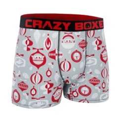 CRAZYBOXER The Mandalorian Holiday Men's Boxer Briefs -Crazy Boxer CBMAN0103GIFT 3
