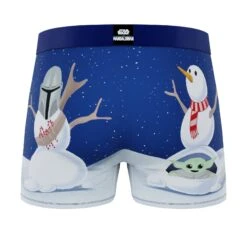 CRAZYBOXER The Mandalorian XMAS Men's Boxer Briefs (2 Pack) -Crazy Boxer CBMAN0103X2A2 5