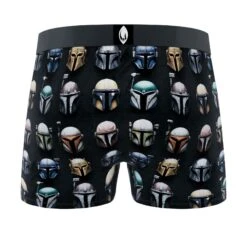 CRAZYBOXER The Mandalorian Duo Helmet Men's Boxer Briefs (2 Pack) -Crazy Boxer CBMAN0103X2C1 7
