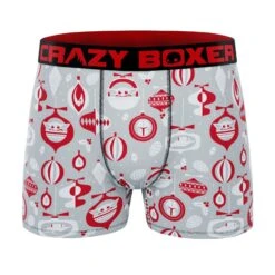 CRAZYBOXER The Mandalorian XMASMen's Boxer Briefs (3 Pack) 12 CRAZYBOXER The Mandalorian XMASMen's Boxer Briefs (3 Pack) -Crazy Boxer CBMAN0103X3A1 8