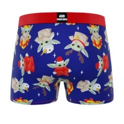 CRAZYBOXER The Mandalorian Space Gift &lights Men's Boxer Briefs (3 Pack) -Crazy Boxer CBMAN0103X3A5 2