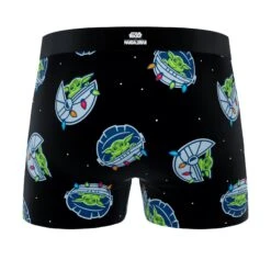 CRAZYBOXER The Mandalorian Space Gift &lights Men's Boxer Briefs (3 Pack) -Crazy Boxer CBMAN0103X3A5 6