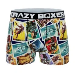 CRAZYBOXER The MandalorianDuo Tarrot Cards Men's Boxer Briefs (3 Pack) -Crazy Boxer CBMAN0103X3C1 8