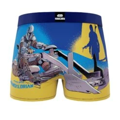 CRAZYBOXER The MandalorianHelmets Ride Men's Boxer Briefs (3 Pack) -Crazy Boxer CBMAN0103X3C2 5