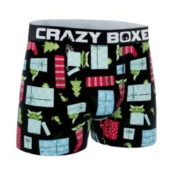 CRAZYBOXER Mandalorian Christmas Men's Boxer Briefs -Crazy Boxer CBMAN0103XMAS 3