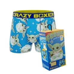 CRAZYBOXER Mandalorian Cereal Box Men's Boxer Briefs (Creative Packaging)