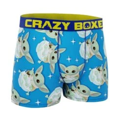 CRAZYBOXER Mandalorian Cereal Box Men's Boxer Briefs (Creative Packaging) -Crazy Boxer CBMAN0104FROGN 3