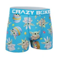 CRAZYBOXER The Mandalorian Easter Men's Boxer Briefs -Crazy Boxer CBMAN0105EAST 3