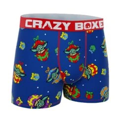 CRAZYBOXER The Mandalorian Baby Yoda Gift Men's Boxer Briefs 6 CRAZYBOXER The Mandalorian Baby Yoda Gift Men's Boxer Briefs -Crazy Boxer CBMAN0105GIFT 3