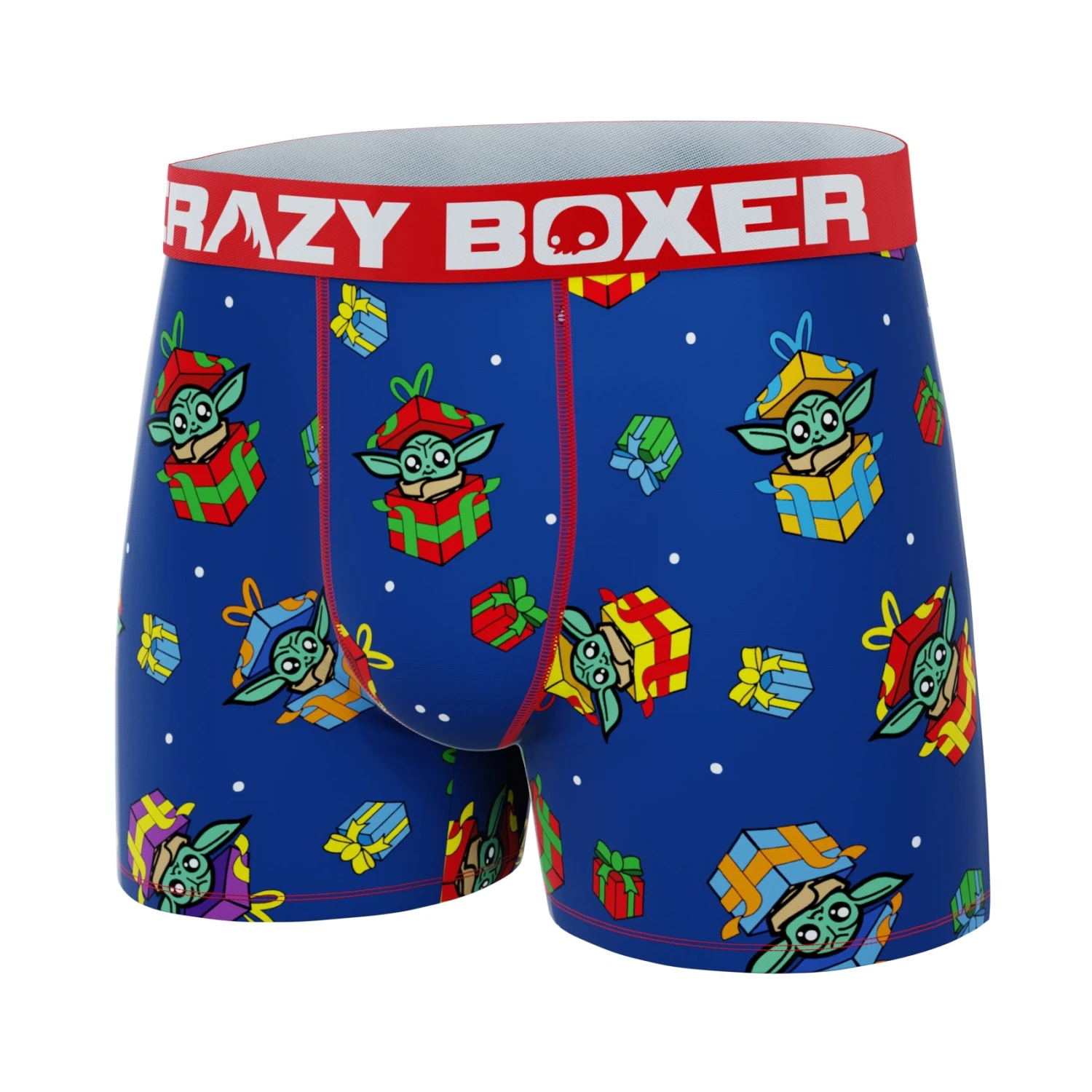 CRAZYBOXER The Mandalorian Baby Yoda Gift Men's Boxer Briefs 4 CRAZYBOXER The Mandalorian Baby Yoda Gift Men's Boxer Briefs - Image 4