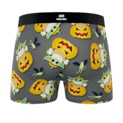 CRAZYBOXER Men's Mandalorian Halloween Breathable Soft Boxer Briefs (Creative Packaging) -Crazy Boxer CBMAN0105HAL2N 2
