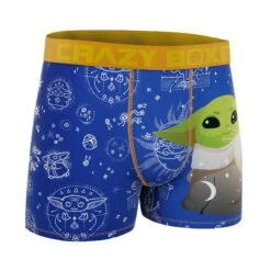 CRAZYBOXER The Mandalorian Space Men's Boxer Briefs -Crazy Boxer CBMAN0105SPAC 3