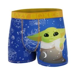CRAZYBOXER The Mandalorian Space Men's Boxer Briefs -Crazy Boxer CBMAN0105SPAC 4