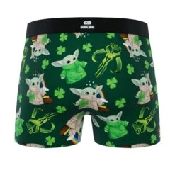 CRAZYBOXER The Mandalorian St Patrick Men's Boxer Briefs (Creative Packaging) -Crazy Boxer CBMAN0105STPAN 2