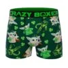 CRAZYBOXER The Mandalorian St Patrick Men's Boxer Briefs