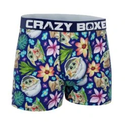 CRAZYBOXER Mandalorian Tropical Men's Boxer Briefs 6 CRAZYBOXER Mandalorian Tropical Men's Boxer Briefs -Crazy Boxer CBMAN0105TROP 3