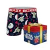 CRAZYBOXER Mandalorian Valentine Breathable Men's Soft Boxer Briefs (Creative Packaging)