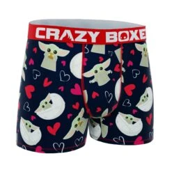 CRAZYBOXER Mandalorian Valentine Breathable Men's Soft Boxer Briefs (Creative Packaging) -Crazy Boxer CBMAN0105VAL2N 3