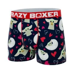 CRAZYBOXER Mandalorian Valentine Breathable Men's Soft Boxer Briefs (Creative Packaging) -Crazy Boxer CBMAN0105VAL2N 4