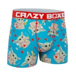 CRAZYBOXER The Mandalorian Valentine Men's Boxer Briefs -Crazy Boxer CBMAN0105VALE 3