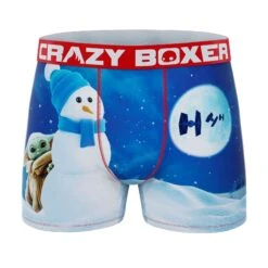 CRAZYBOXER The Mandalorian Holiday Men's Boxer Briefs (2 Pack) -Crazy Boxer CBMAN0105X2A2 3