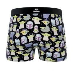 CRAZYBOXER The Mandalorian Faces Men's Boxer Briefs (2 Pack) 7 CRAZYBOXER The Mandalorian Faces Men's Boxer Briefs (2 Pack) -Crazy Boxer CBMAN0105X2A3 2